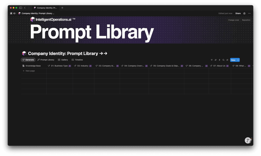 Prompt Library